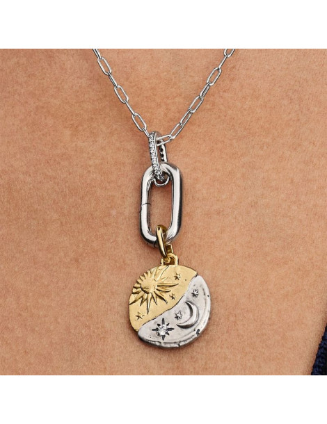PANDORA Charm Médaillon Soleil et Lune