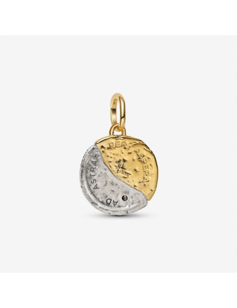 PANDORA Charm Médaillon Soleil et Lune