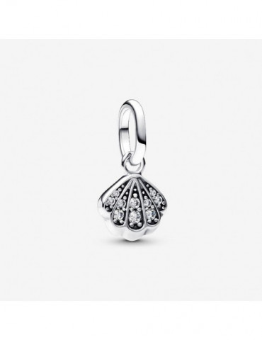 PANDORA Mini Dangle Coquillage Scintillant