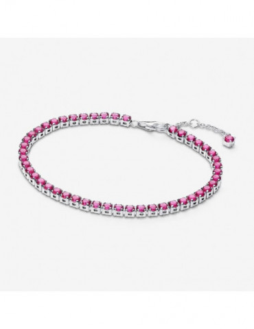 PANDORA Bracelet Rivière Rose Scintillant