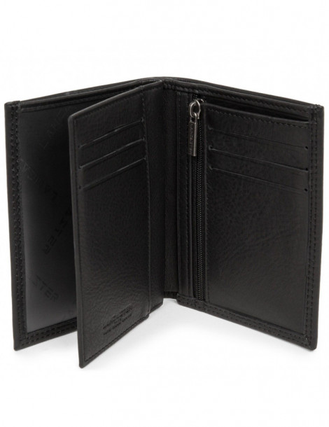 LANCASTER Portefeuille Soft Vintage - Noir