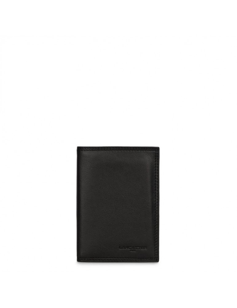 LANCASTER Portefeuille Soft Vintage - Noir LANCASTER Portefeuille Soft Vintage - Noir
