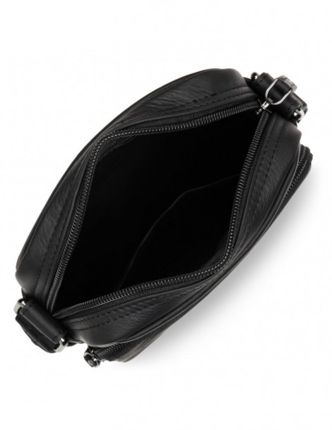 LANCASTER Sacoche Stoft Vintage - Noir