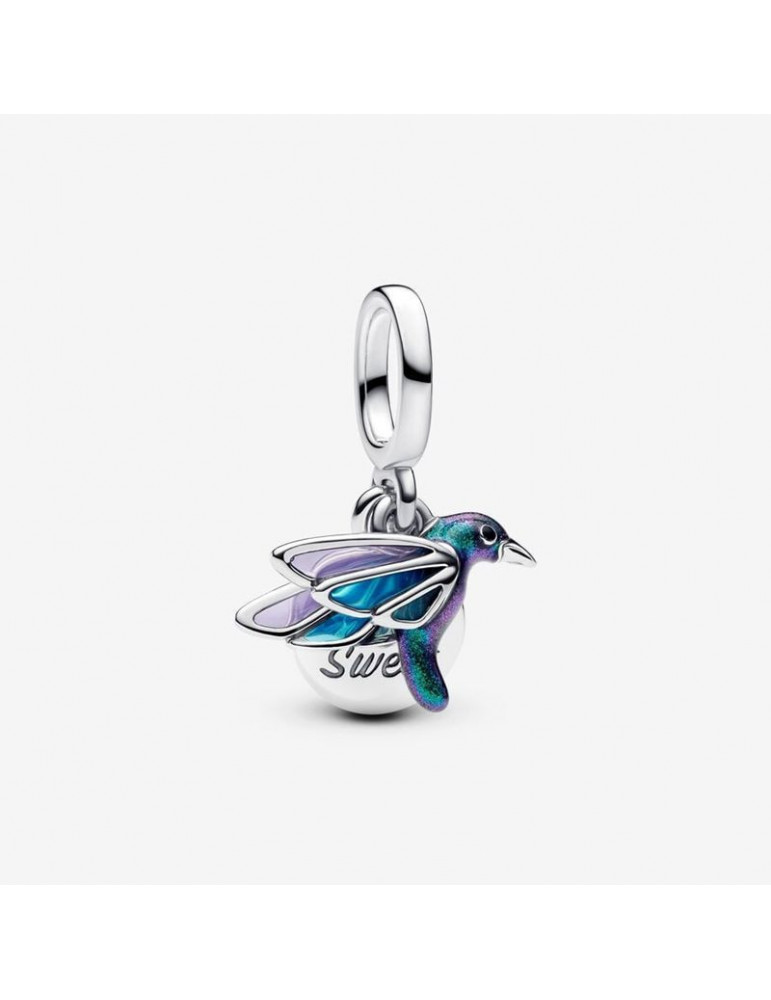 PANDORA Charm Pendant Double Colibri