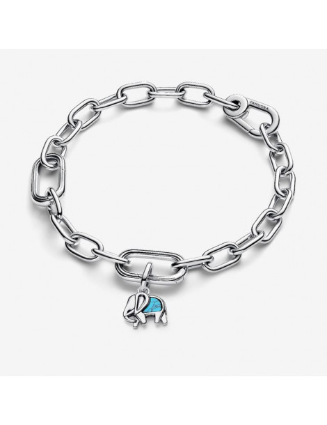 PANDORA Mini Dangle Éléphant Turquoise