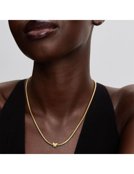 PANDORA Mini Charm Papillon Texturé