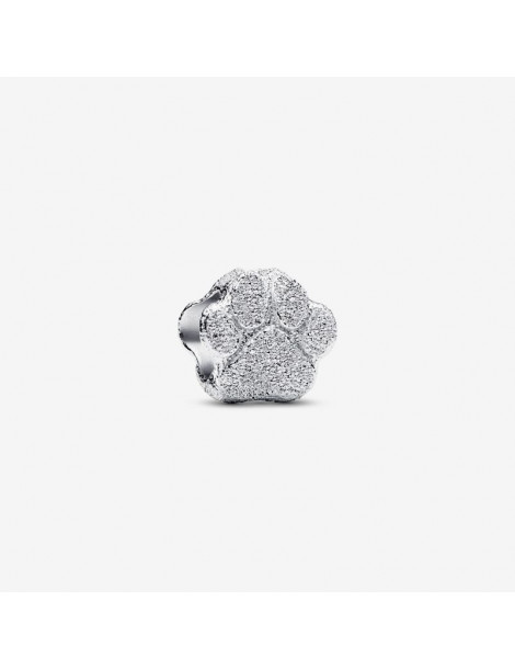 PANDORA Mini Charm Patte Texturée