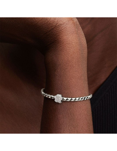 PANDORA Mini Charm Patte Texturée