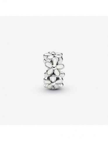 PANDORA Charm Espaceur Marguerite Blanche