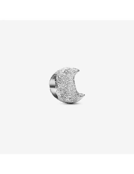 PANDORA Mini Charm Lune Texturée