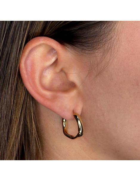 CLUSE Créoles Essentielle Irregular Medium Gold