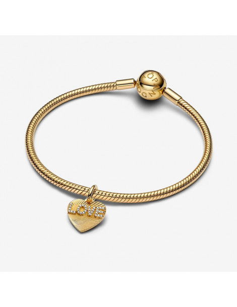 PANDORA Charm Pendant Coeur d'Amour Gravable