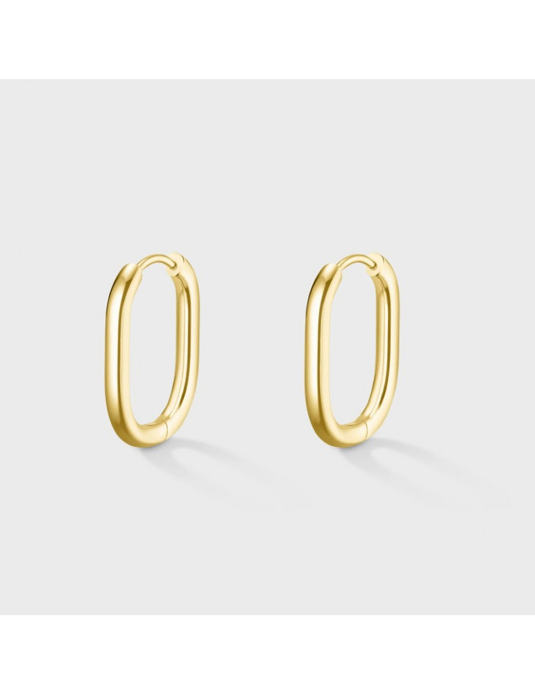 CLUSE Creéoles Essentielle Medium Oval Gold CLUSE Creéoles Essentielle Medium Oval Gold