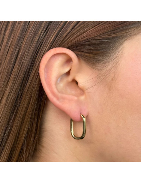 CLUSE Creéoles Essentielle Medium Oval Gold