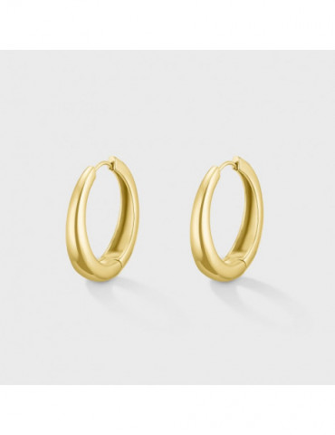 CLUSE Créoles Essentielle Round Large Gold