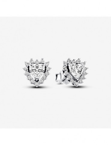 PANDORA Boucles D'oreilles Halo Scintillant