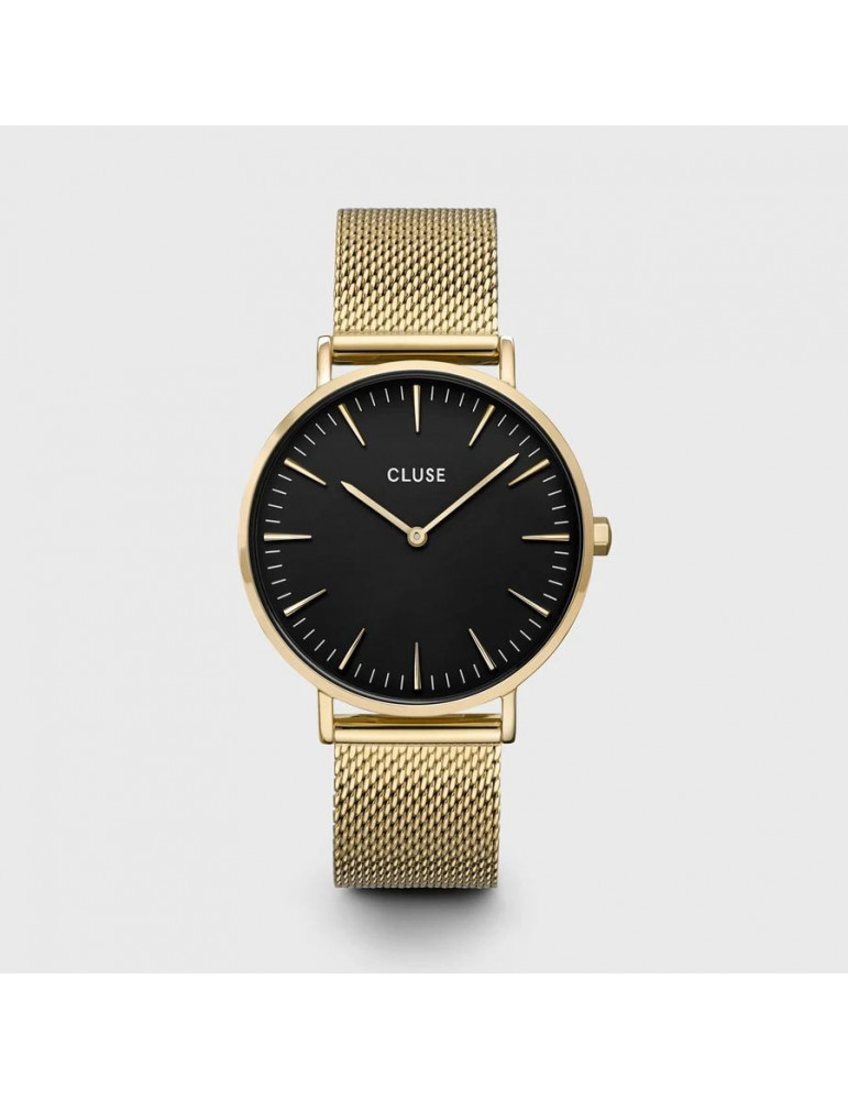 CLUSE Montre Boho Chic Mesh Black