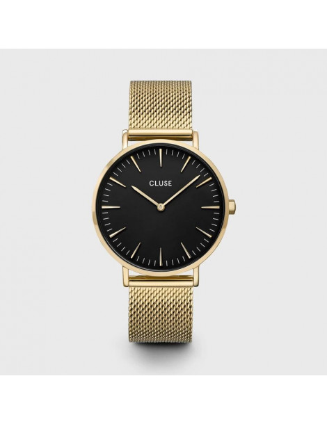 CLUSE Montre Boho Chic Mesh Black