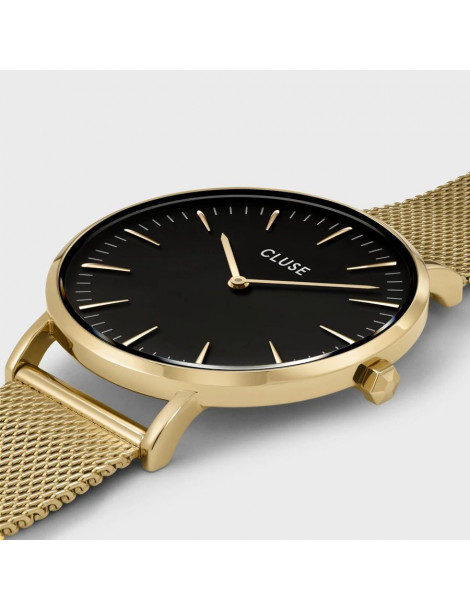CLUSE Montre Boho Chic Mesh Black