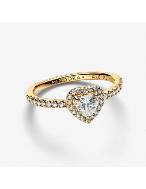 PANDORA Bague Cœur Surélevé