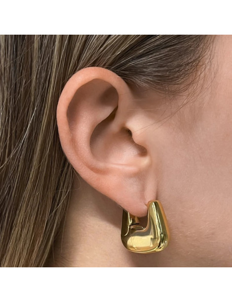 CLUSE Créoles Élevé Rectangular Gold