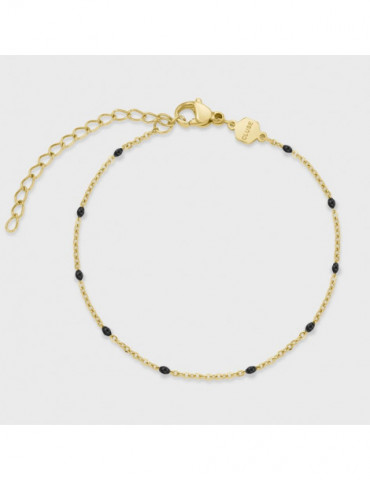 CLUSE Bracelet Essentielle Black Epoxy Gold