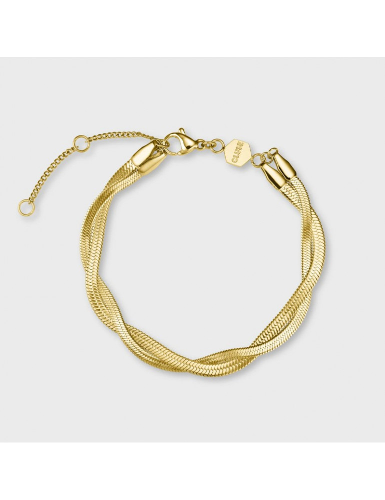CLUSE Bracelet Élevé Twisted Snake Gold CLUSE Bracelet Élevé Twisted Snake Gold
