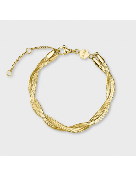 CLUSE Bracelet Élevé Twisted Snake Gold CLUSE Bracelet Élevé Twisted Snake Gold