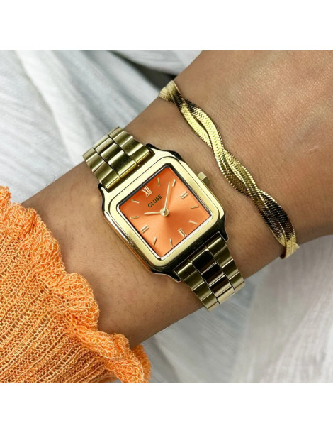 CLUSE Bracelet Élevé Twisted Snake Gold CLUSE Bracelet Élevé Twisted Snake Gold