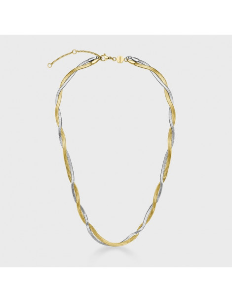 CLUSE Collier Élevé Twisted Snake Two-Tone