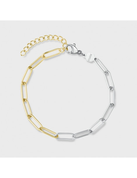 CLUSE Bracelet Élevé Paper Clip Two-Tone CLUSE Bracelet Élevé Paper Clip Two-Tone