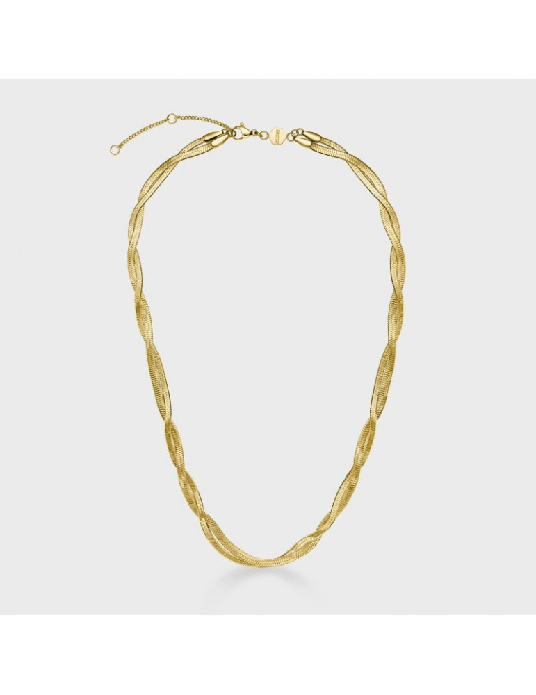 CLUSE Collier Élevé Twisted Snake Gold