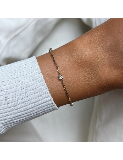 CLUSE Bracelet Élevé Zirconia Gold CLUSE Bracelet Élevé Zirconia Gold