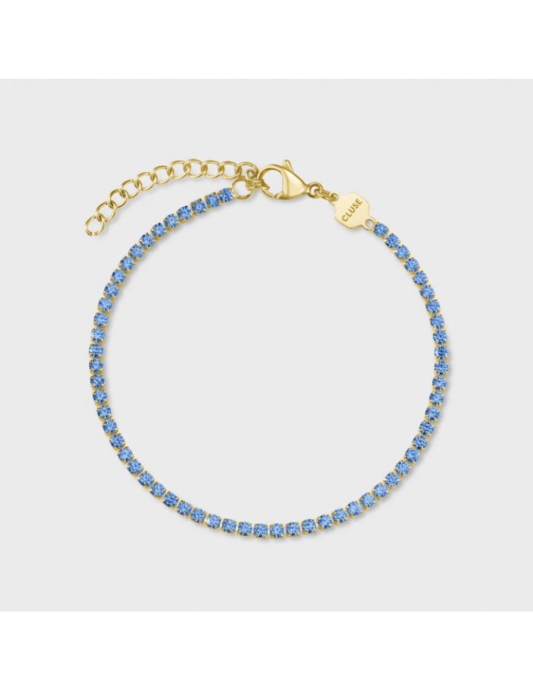 CLUSE Bracelet Élevé Tennis Kyanite Blue Gold CLUSE Bracelet Élevé Tennis Kyanite Blue Gold