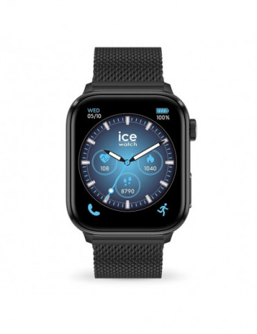 ICE WATCH ICE Smart 3.0 Rectangulaire 1.78 Black Milanese