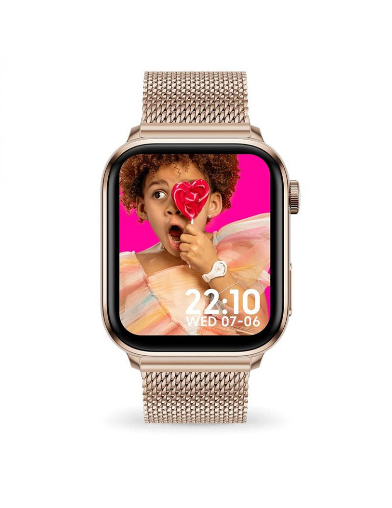 ICE WATCH ICE Smart 3.0 Rectangulaire 1.78 Rose-Gold Milanese