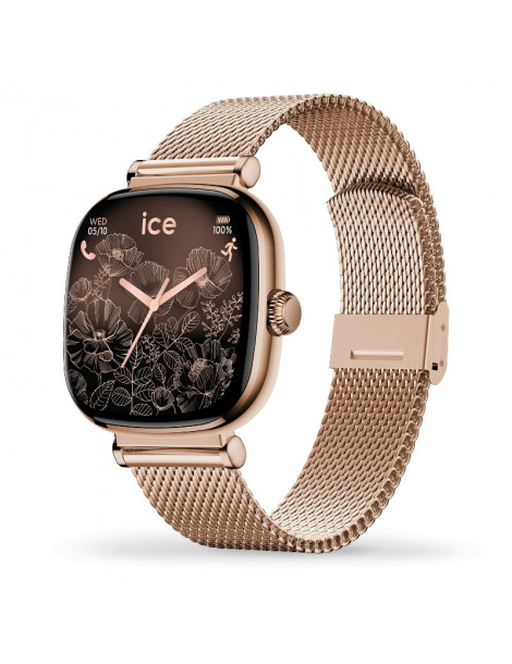 ICE WATCH ICE Smart SQ 2.0 Carrée 1.70 Rose-Gold Milanese