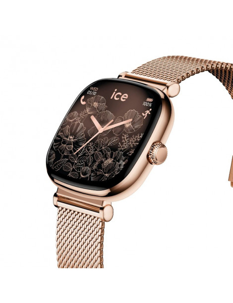 ICE WATCH ICE Smart SQ 2.0 Carrée 1.70 Rose-Gold Milanese