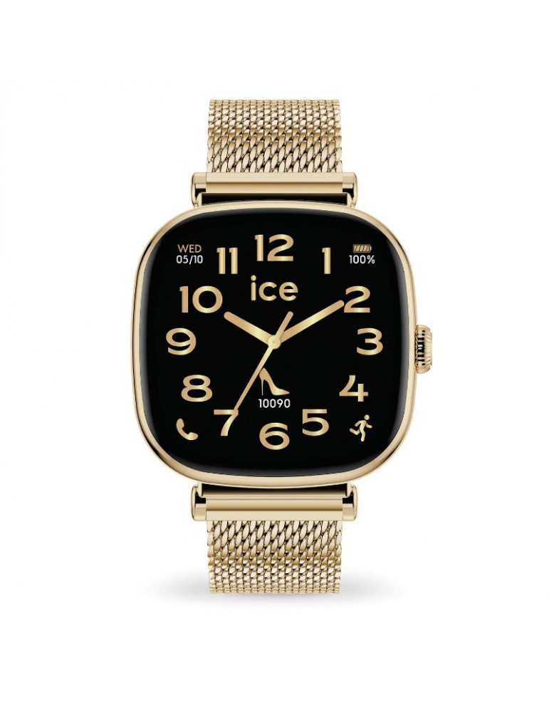 ICE WATCH ICE Smart SQ 2.0 Carrée 1.70 Gold Milanese
