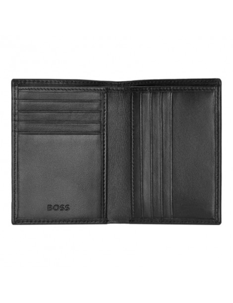 HUGO BOSS Porte-Cartes Double Classic Smooth Black