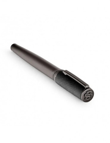 HUGO BOSS Roller Double B Saffiano Black