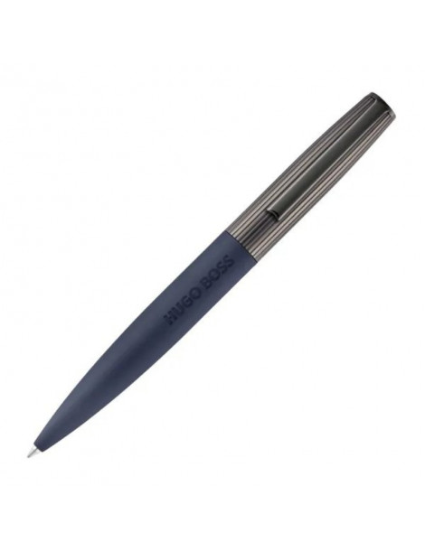HUGO BOSS Stylo Bille Illusion Arcade Navy & Gun