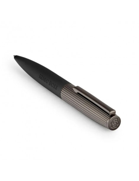 HUGO BOSS Stylo Bille Illusion Arcade Black & Gun