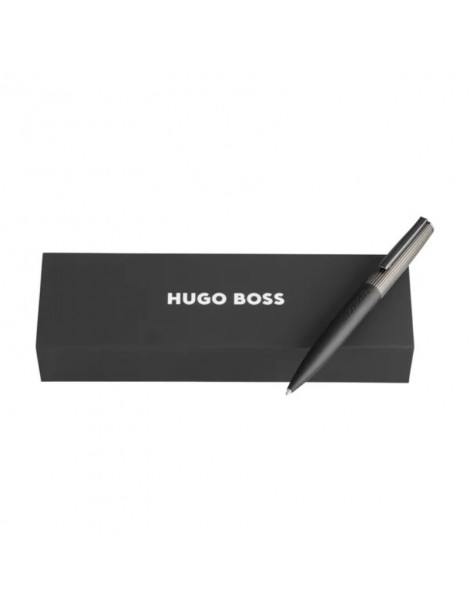 HUGO BOSS Stylo Bille Illusion Arcade Black & Gun