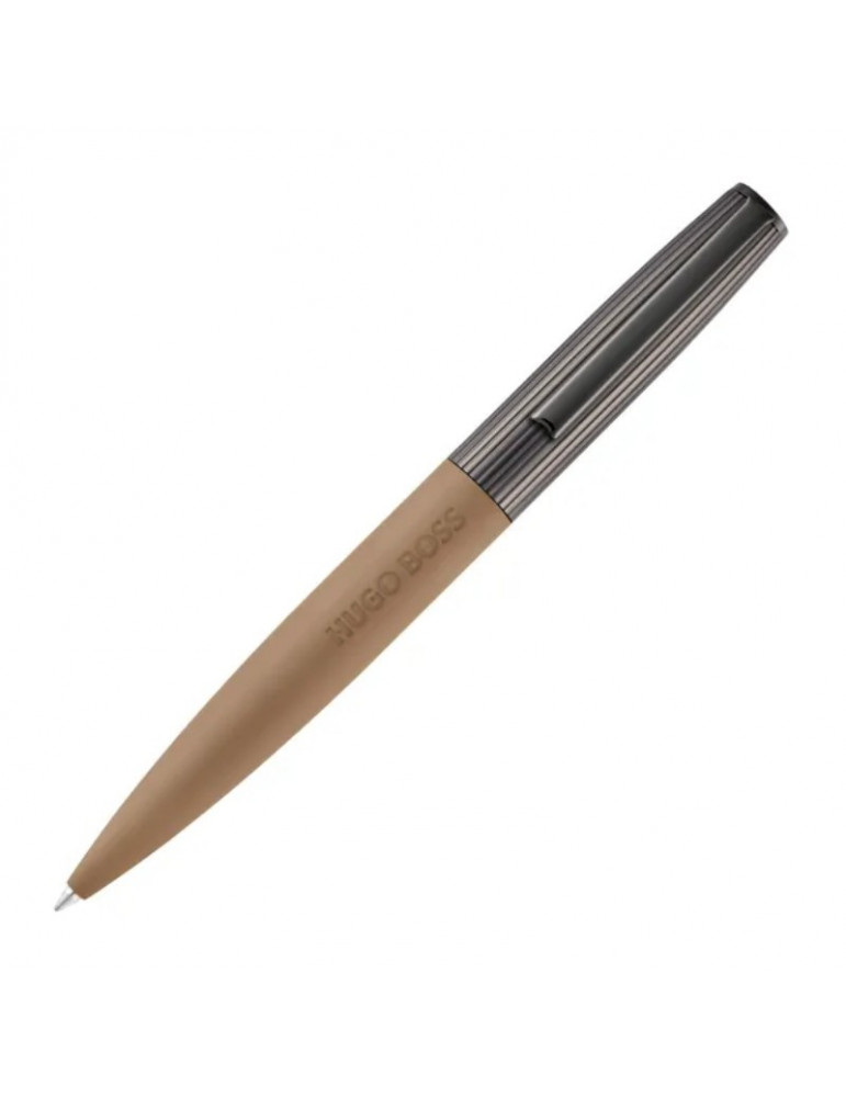 HUGO BOSS Stylo Bille Illusion Arcade Camel & Gun