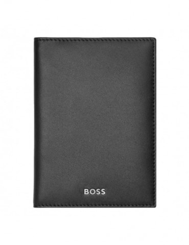 HUGO BOSS Porte-Cartes Trifold Classic Smooth Black