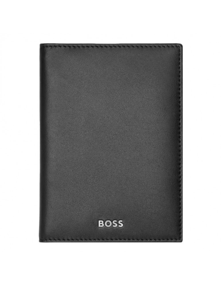 HUGO BOSS Porte-Cartes Trifold Classic Smooth Black