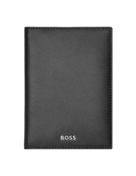 HUGO BOSS Porte-Cartes Trifold Classic Smooth Black