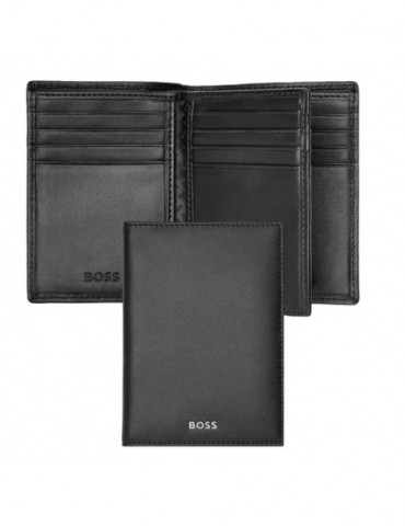 HUGO BOSS Porte-Cartes Trifold Classic Smooth Black