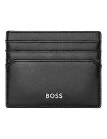 HUGO BOSS Porte-Cartes Classic Smooth Black